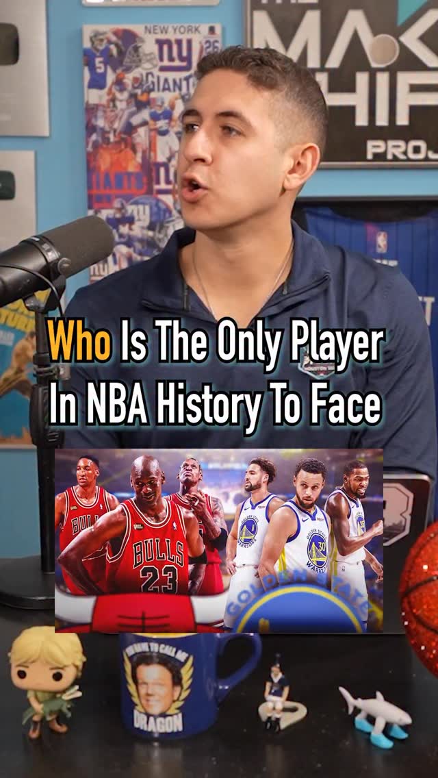 THE ONLY NBA PLAYER TO FACE THE 72-10 BULLS AND 73-9 WARRIORS IN NBA HISTORY! 🤯
