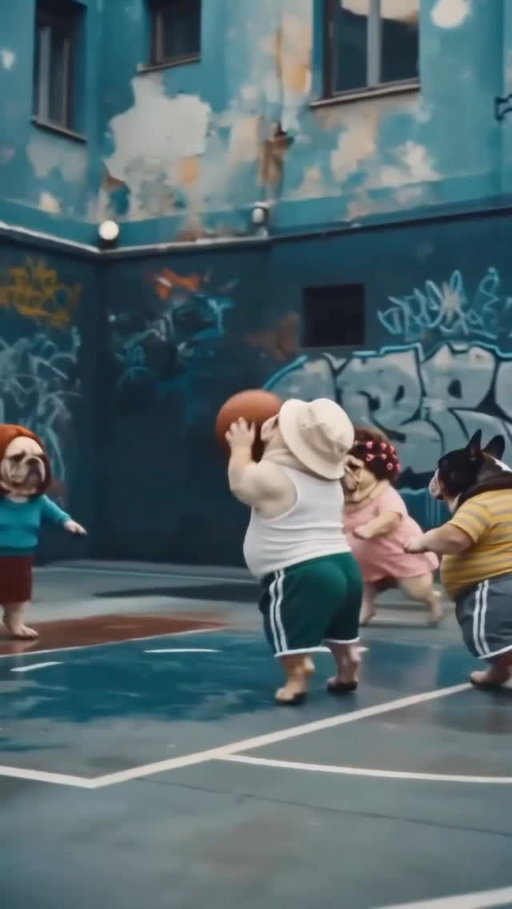 真.鬥牛籃球 
A bulldog dunking on bulls in a bullfighting basketball game.
#pet #dog #bsaketball #seedance2 #dreamina #DreaminaCPP