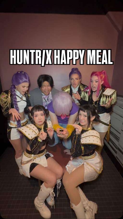 🚨BETTER CHOOSE OUR HUNTR/X MEALS 🫵💜@MCDONALDS x @KPOPDEMONHUNTERSNETFLIX 🚨

#KPOPDEMONHUNTERS #MCDONALDS #HAPPYMEAL #HUNTRIX #NETFLIX