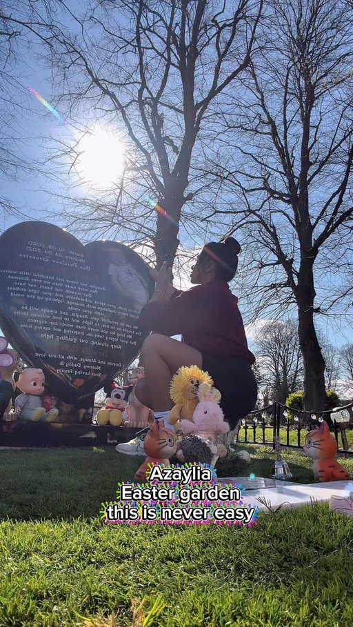 Azaylias easter garden 🐣 👼 🤍💛