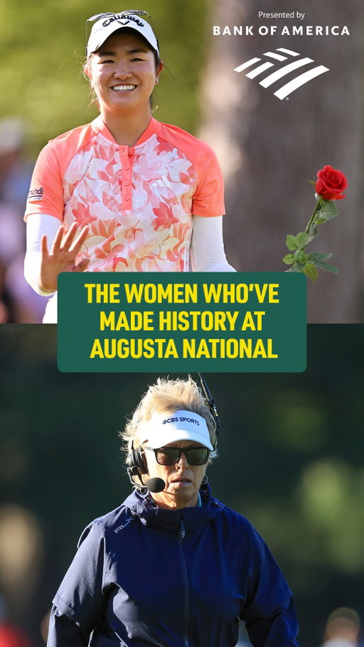 @kclairerogers shares the stories of the women who’ve made history at Augusta National. Brought to you by @bankofamerica, a Presenting Partner of Augusta National Women’s Amateur.