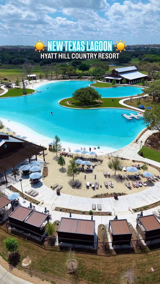 💦 Texas has a brand new lagoon… and it’s at @hyatthillcountry in San Antonio! 💦☀️🚣🏻‍♀️

The new Big Spring crystal lagoon features clear blue water, sandy beach areas, and plenty of space to relax or swim. You can also enjoy kayaking and paddleboarding on the lagoon, plus food and cocktails available from Aunt Di’s, making it easy to spend the day enjoying this beautiful new addition to the resort!🏄‍♀️🍹🍴

The property still offers their well-known waterpark, including the lazy river, which continues to be one of the best ways to relax while visiting. 🛟

Along with the lagoon, the resort also features pools, waterslides, and plenty of space for families, making this a great spring and summer getaway in Texas. 👨‍👩‍👧‍👦☀️

#texassummer #texasvacation #texastravel #texastodo #sanantonio