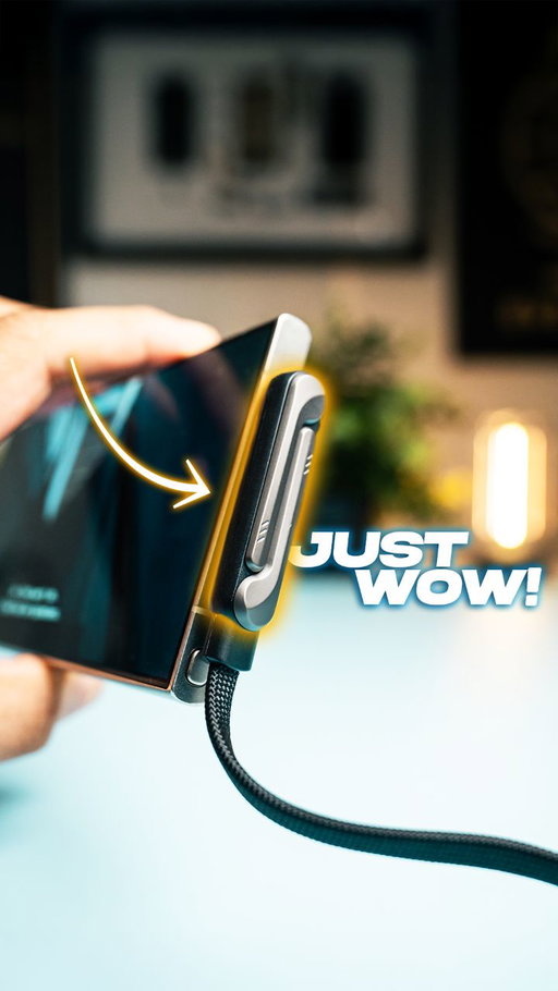 Comment: "cable", and I'll DM the link to you!
What if there was a cable that you could use whole watching your favourite shows and play your games? Well, this one will definitely do the job. Like and follow for more!
.
.
.
.
#flatcable #chargingcable #secretgadgets #trendingreels #techreels