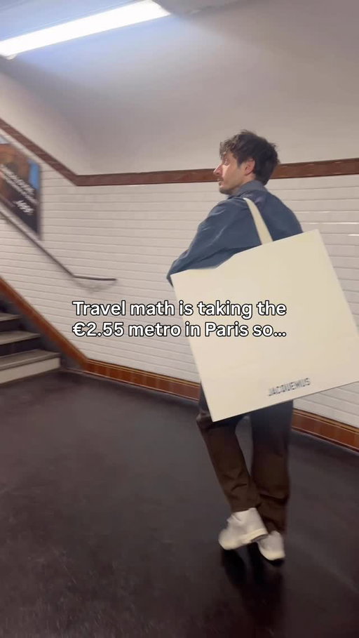 “But it makes sense because I get the tax back, too!” — Me 🧾⁣
⁣
#funny #comedyreels #shoppingreels Jacquemus shopping bag