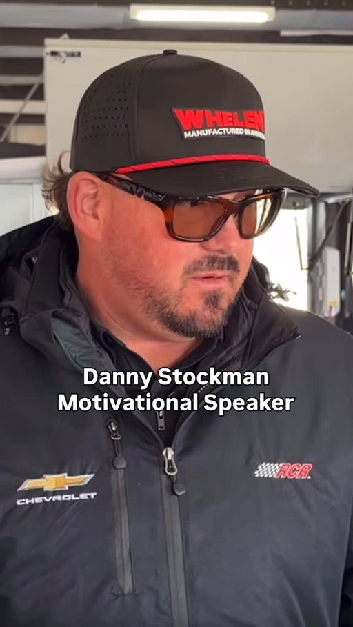 It’s like NASCAR Tony Robbins