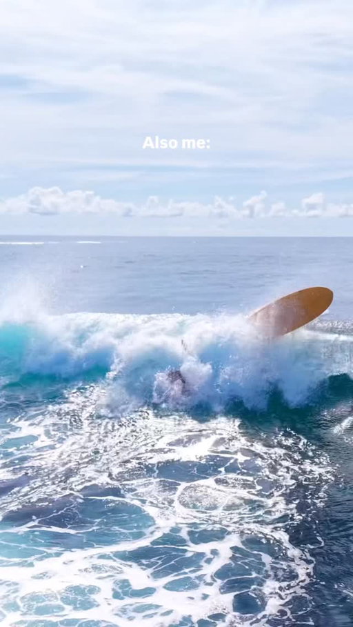 Tell me you enjoy extreme sports without telling me… I go first 😂😎🌊 

#surfergirl #maincharacterenergy #travelers