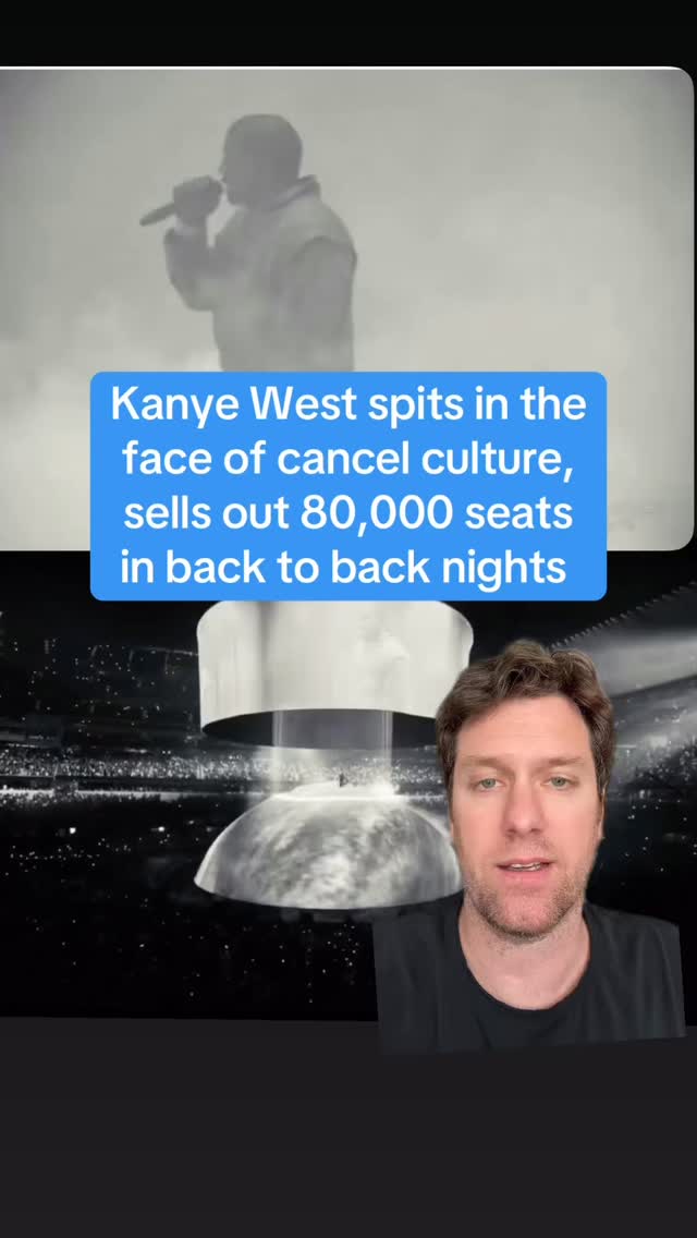 This asshole Kanye west is undeniable. Unstoppable. His back to back sold out nights 80,000 ppl at SoFi stadium all singing every lyrics is proof positive that people don’t *really* care about the issues when it comes to cancel culture. Ideally everyone wants their favorite artists to be cool and good people so they can support them and enjoy their art guilt free. But if your art is good enough, people will do the ole “separate the art from the artist.” And then if you’re REALLY good, like, generationally good (ie Kanye) people just don’t care. They will just stop talking about the shitty behavior and just go enjoy their favorite songs, shows, movies etc. As long as it’s not criminal, and you go the goods, nothing can stop you.