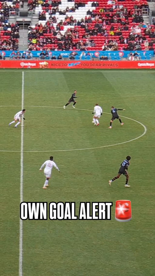 OWN GOAL TO EQUALIZE 🤯