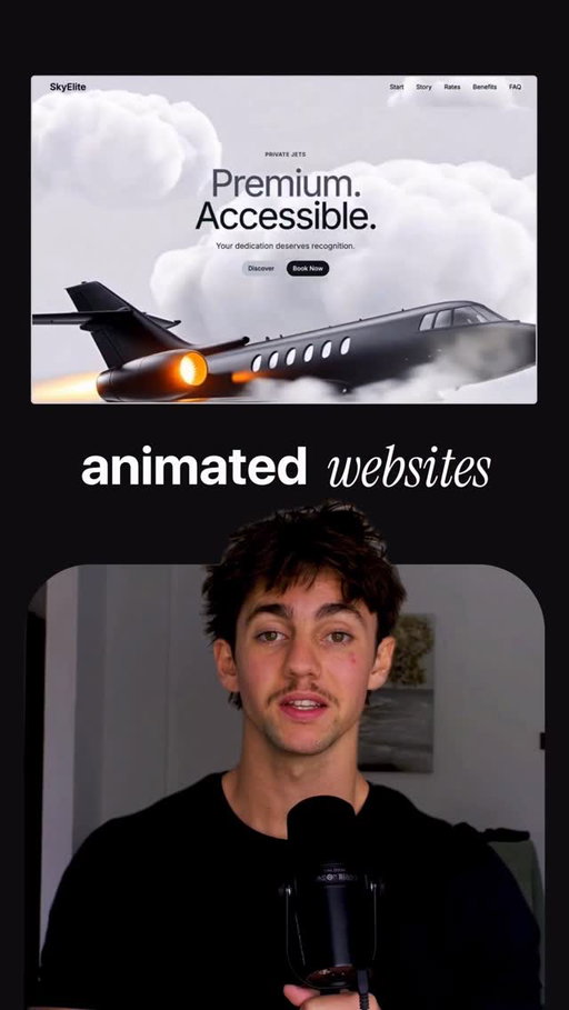 👇🏼Comment “MOTION” and I’ll send you the site link.

Build animated websites in under 5 minutes - no code, no After Effects.

Pick a hero animation style from MotionSites, copy the prompt, paste it into Lovable, and the AI builds the full site for you.

Refine, add your pages, hit publish. Done.

Follow @adrien.ninet for more AI design tips!

#aidesign #webdesign #motiondesign #nocode #designworkflow