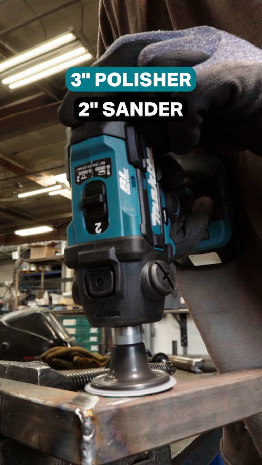 The 18V LXT® 3" Polisher / 2" Sander (XVP01) features a compact and ergonomic design for precision detail work in both polishing and sanding applications. 

#makitausa #makitatools #makiatlxt