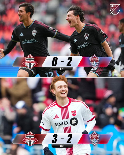 MLS After Dark in the…afternoon?! 😳

Three red cards, five goals, and one big comeback win for @torontofc.