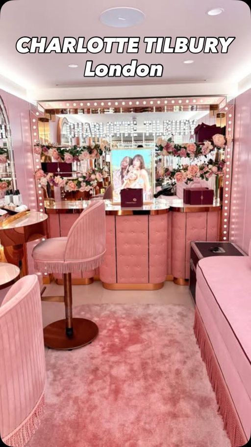 POV: You just stepped into @charlottetilbury’s Universe 💐🩷🎀

#charlottetilburymakeup #charlottetilburyskincare #charlottetilburypillowtalk #london #ugccreators