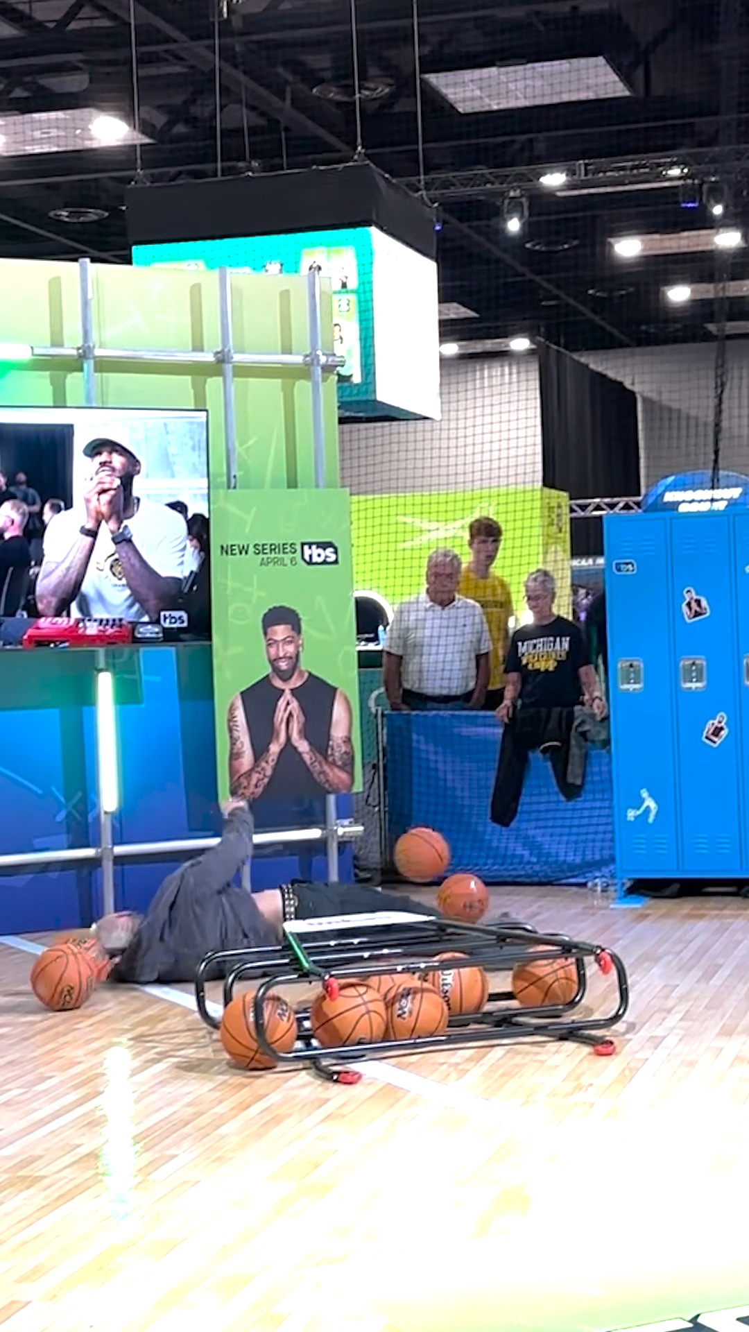 The TBS team tried to mess with Darby Allin while he was shooting free throws at The Men’s Final Four Fan Fest. 

And don't forget to tune in to TBS for the premiere of Foul Play with Anthony Davis on April 6th!