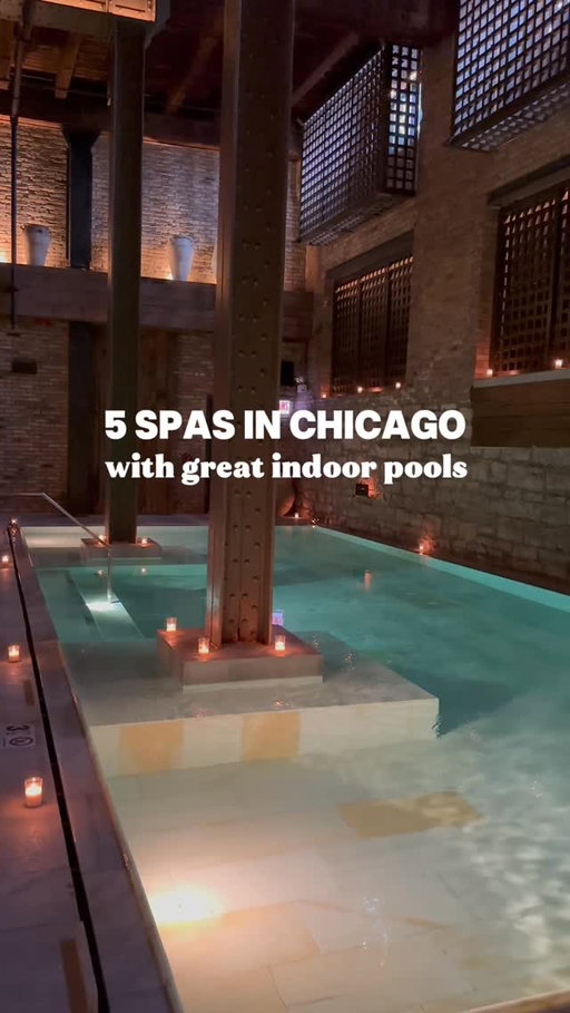 5 spas in Chicago with some of the best pools and amenities 🧖‍♀️ 

#chicagospa #thingstodoinchicago #chicago #luxuryspa