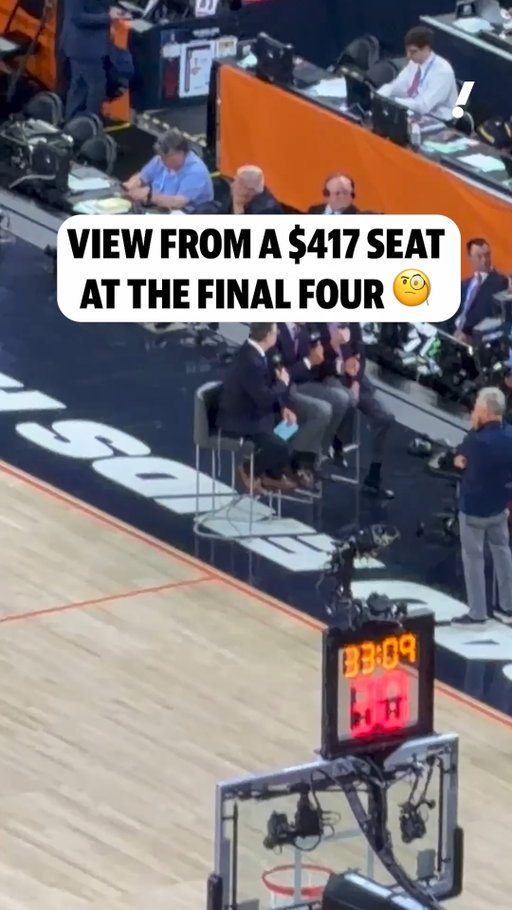 Price of admission for college hoops' biggest stage 🎟️