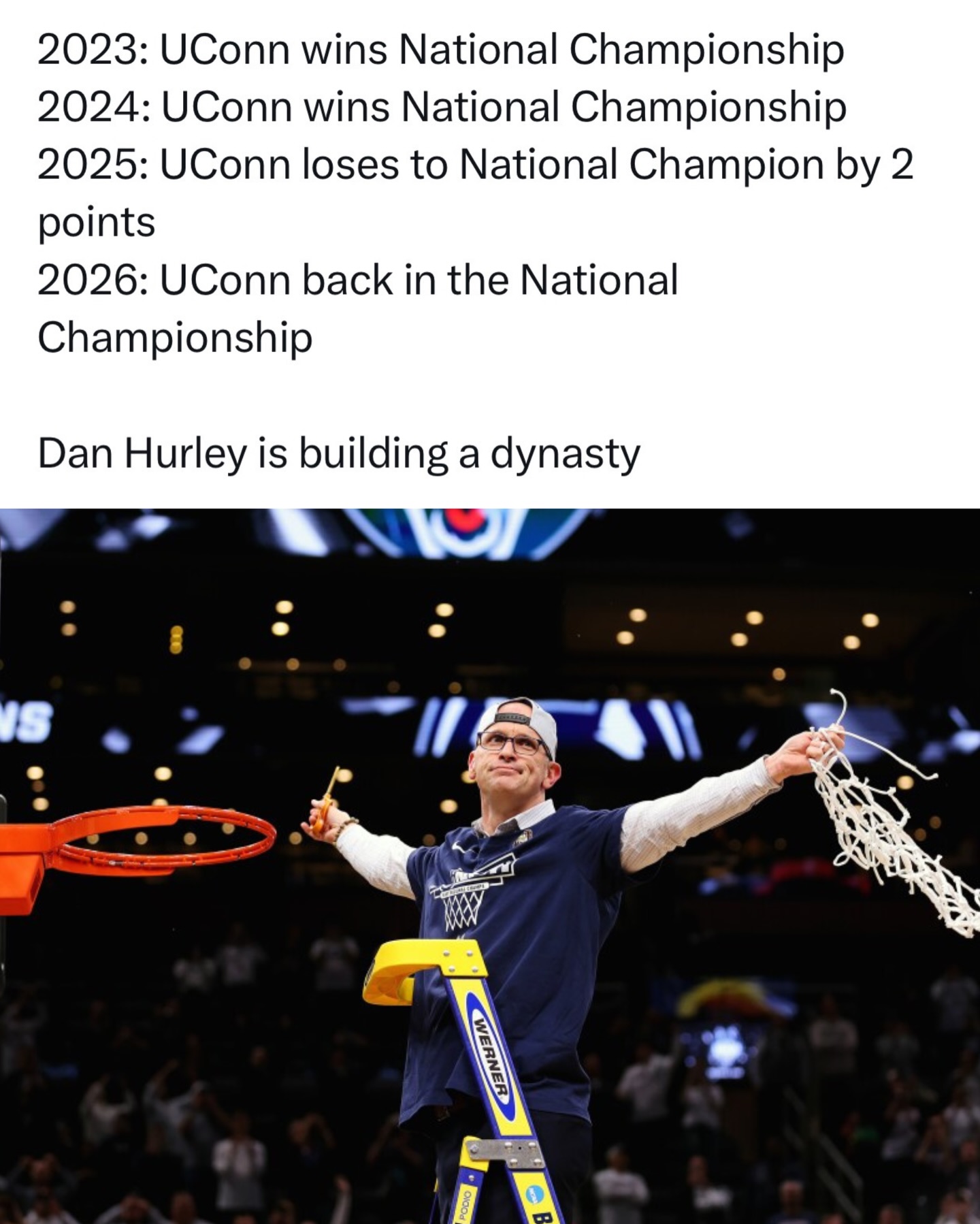 Dan Hurley really turned March into his personal playground 😭

(via betmgm/x, underdog/x)