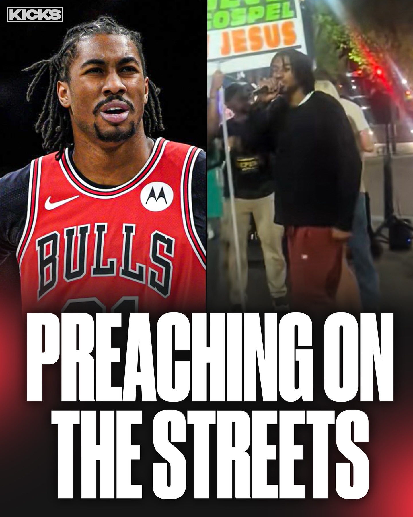 Jaden Ivey was seen preaching on the streets 😳

(via kedrickatwater/TT)