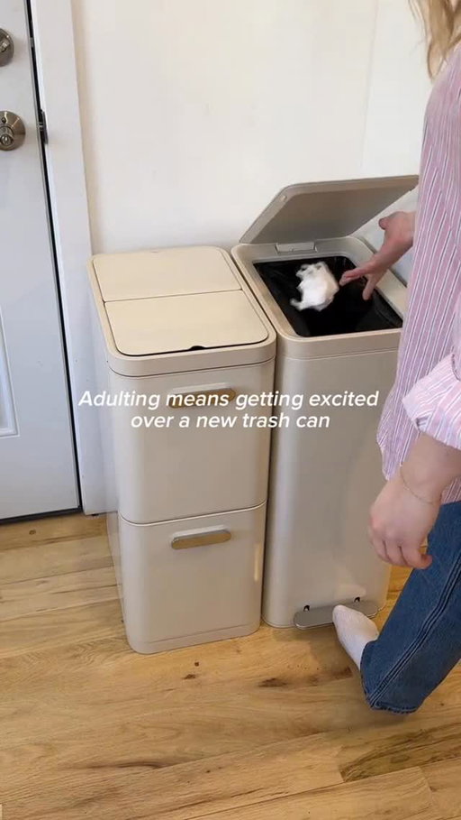 Welcome to adulthood. 🗑️😌

Mark your calendars: Our new Trash Cans & Recycling Bins will be available to shop on April 7th!
