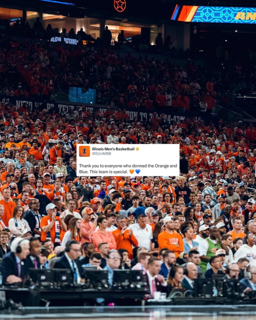 A special team and a special season. We are so proud of you, @illinimbb.