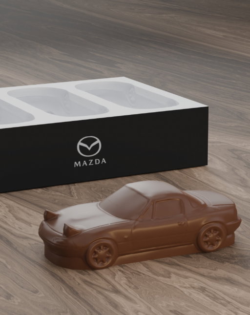 Who needs chocolate bunnies when a sweet new adventure awaits? This Easter we surprised a few lucky fans with a custom mould so they could create their very own chocolate Miata.

🔴 

Cette année, le lapin de Pâques roule en Miata.  Quelques fans chanceux ont reçu un moule sur mesure pour créer leur propre version de la voiture mythique… en chocolat.

#ChocolateMiata