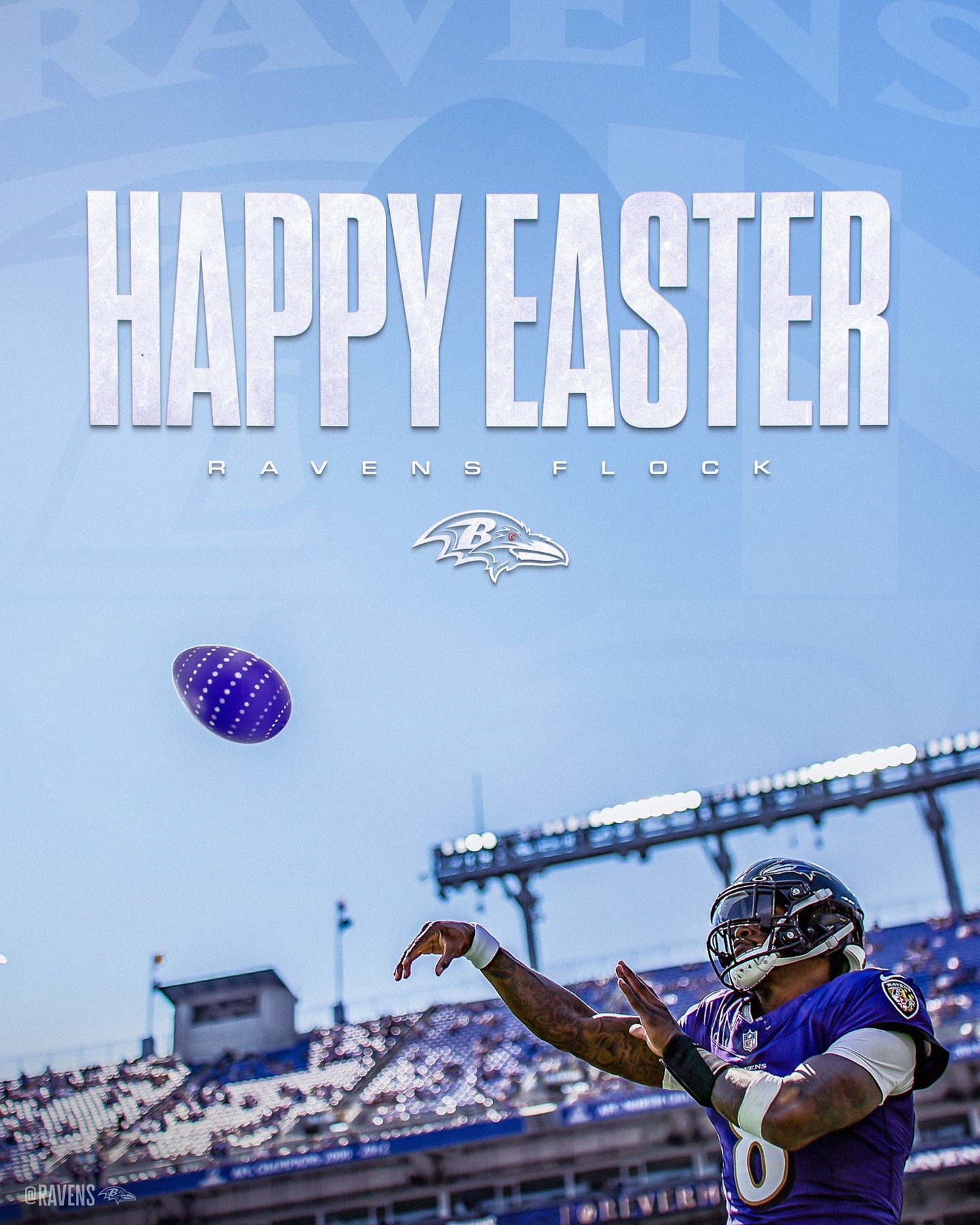 Happy Easter, Ravens Flock!