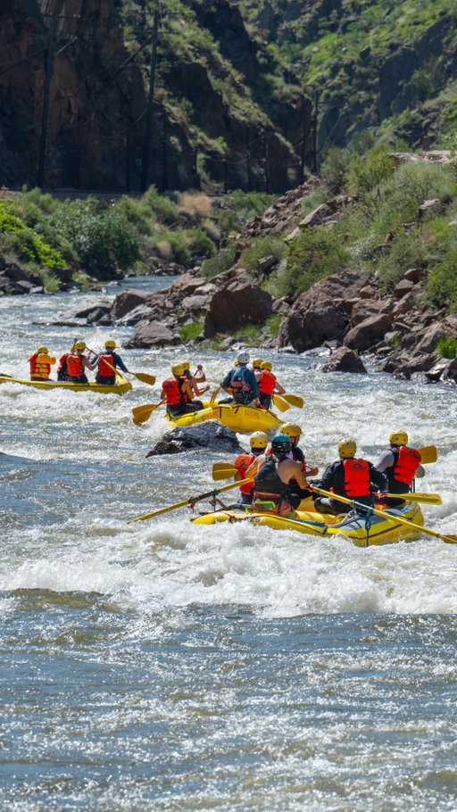 Some days are meant for playing it safe. Others are for going all in.

Whitewater rafting through the Royal Gorge is one of the most exciting ways to experience Colorado rafting. Big splashes, canyon views, and the kind of energy that turns a regular Colorado vacation into something you’ll actually remember.

If your idea of a family vacation includes a little adrenaline, Royal Gorge rafting and Colorado rafting adventures like this are hard to beat.

Book your Royal Gorge rafting trip at the 🔗 in our bio.

#royalgorge #coloradorafting #whitewaterrafting
