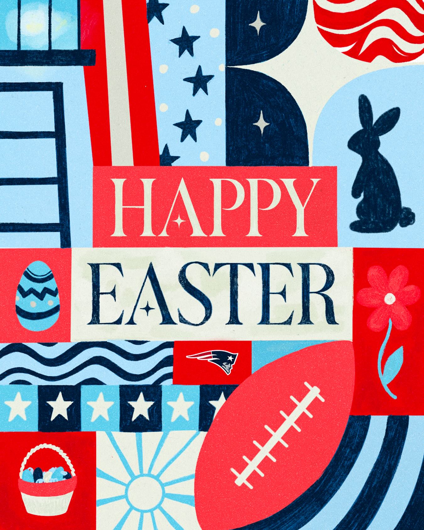 Happy Easter Pats Nation 🐰💐