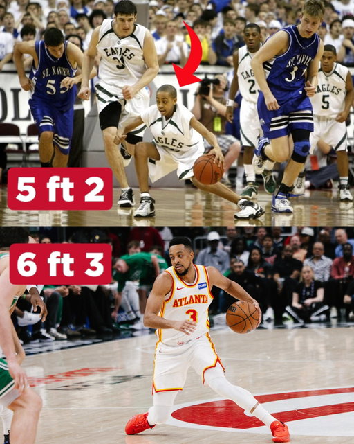 One of the craziest growth spurt stories in the NBA 🤯
