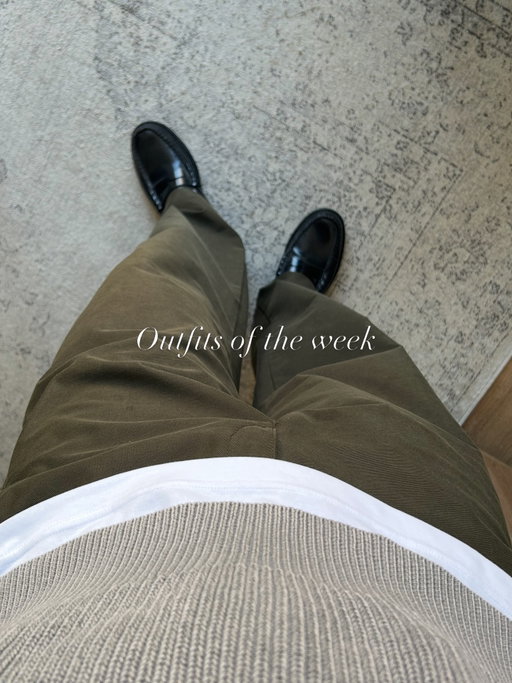 Outfits of the week, lmk your favorite.