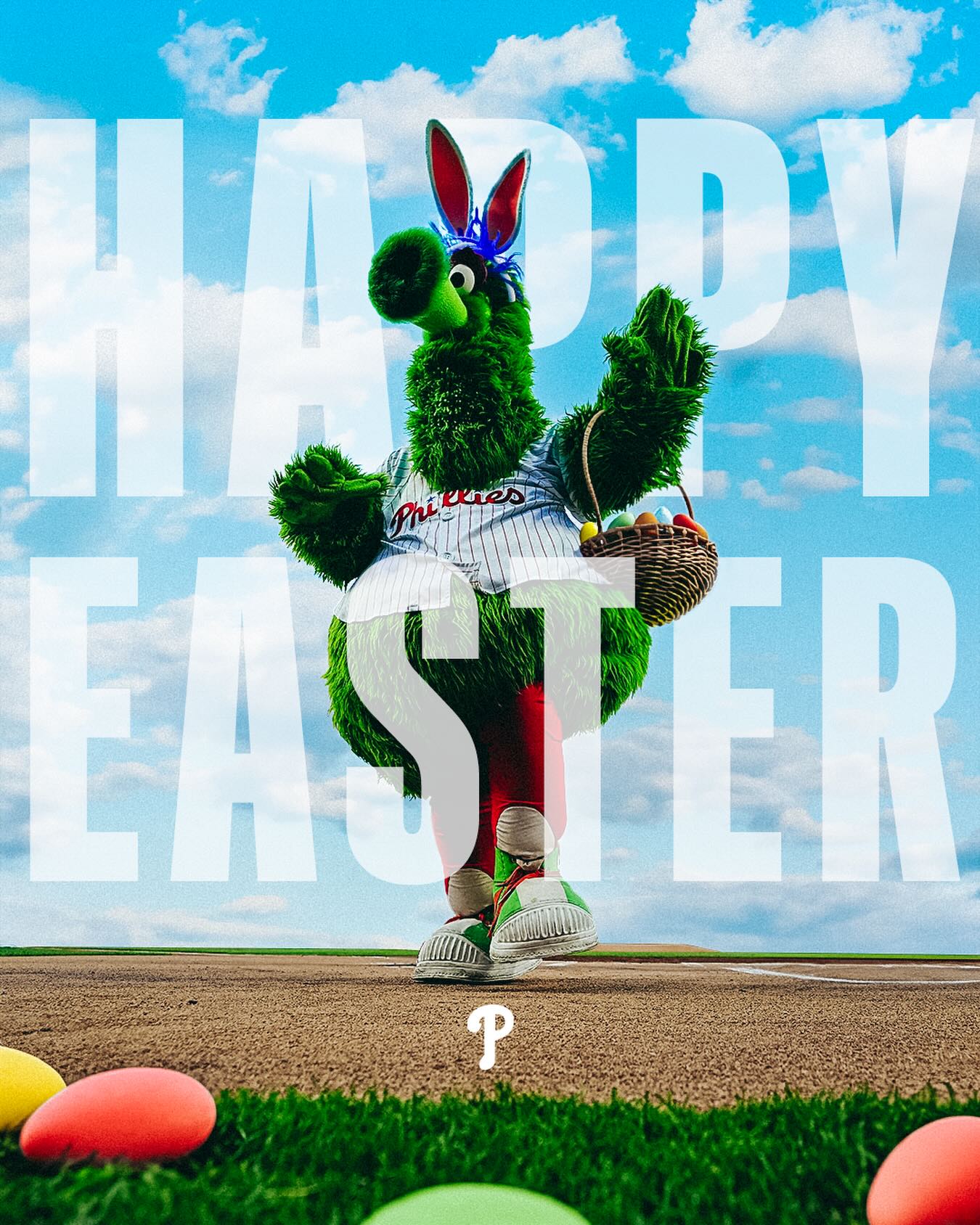 Happy Easter from the Phillies! 🐰