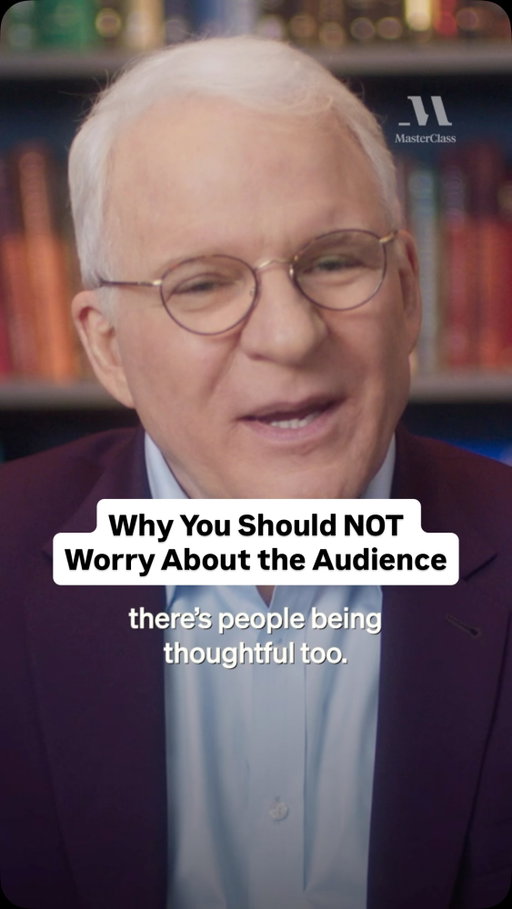 This applies to comedy and beyond 👏

💡: @stevemartinreally - Comedy