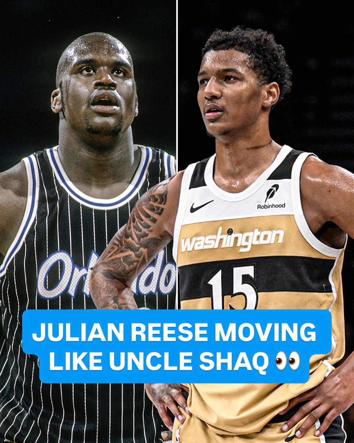 Julian Reese has reached 100 career rebounds in only 9 games 😳

He is one of the fastest players in NBA history to reach the 100-rebound mark 🔥