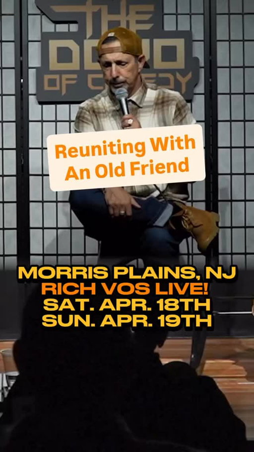 Morris Plains NJ - The Legend! Rich Vos returns for two nights! Get your tickets now, it’s going to be a special weekend.