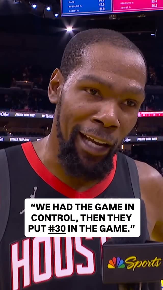 @easymoneysniper (31 PTS) highlights @stephencurry30’s performance in his return after tonight’s showdown in the Bay! Houston ends the night with their 6th straight win 👏