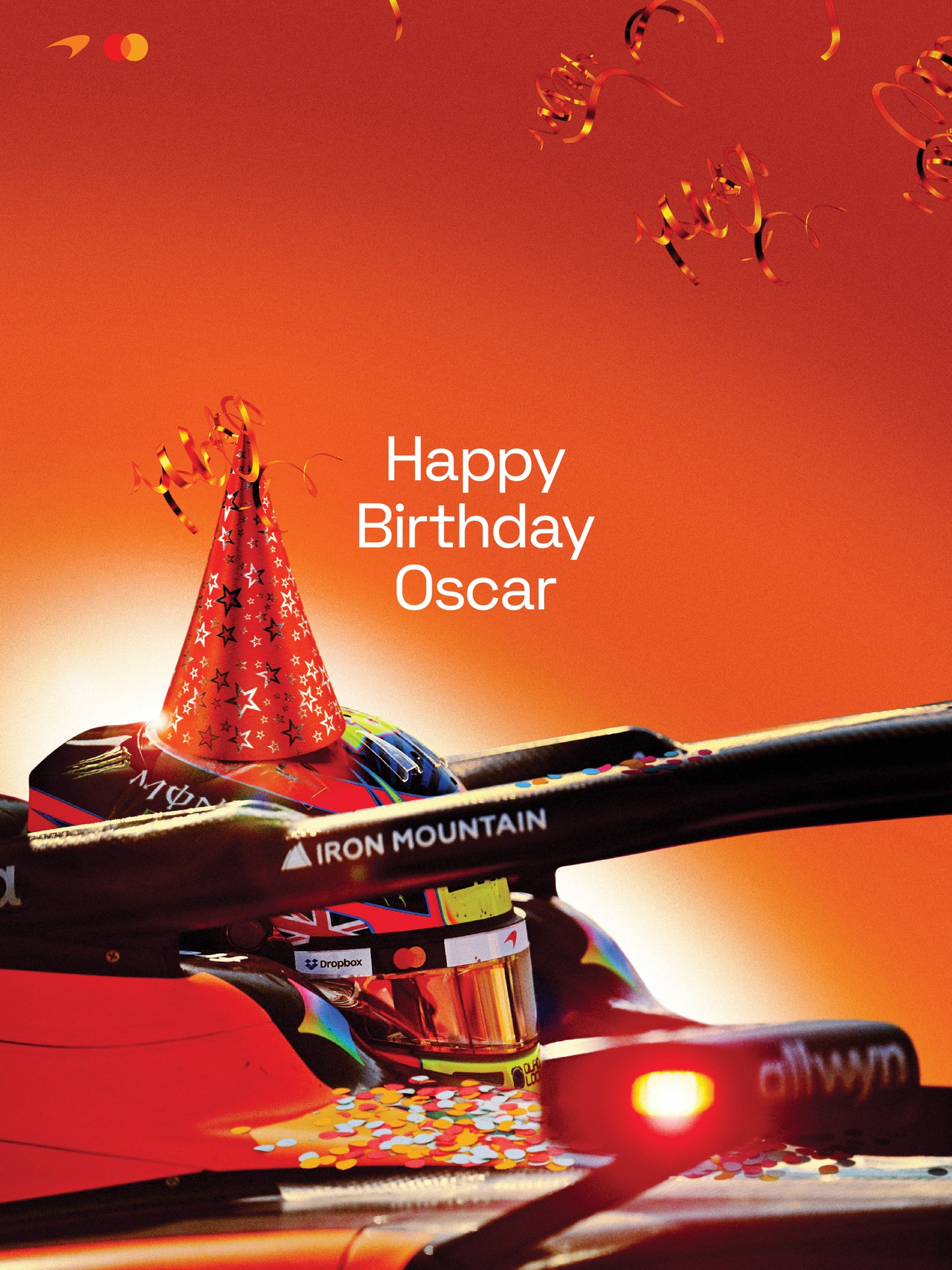Happy Birthday @oscarpiastri 🎉

#McLarenF1