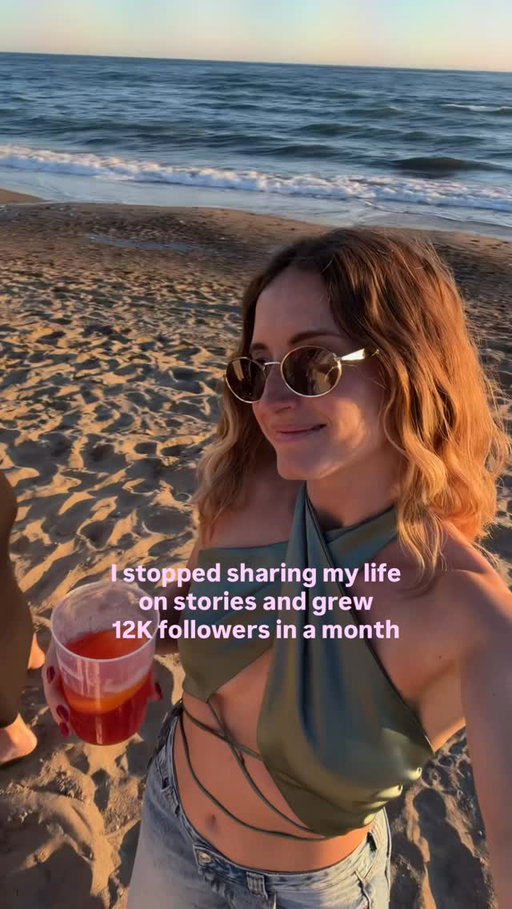 The girls with 500K followers didn’t start by posting their breakfast and hoping people cared. They built connection first.

And I say this with love…
Strangers don’t automatically care about your day.
They care when they feel understood.

So instead of leading with “here’s my life,” lead with “I see you.”

My personal rule?
90% value
10% personal

As your audience grows, you can share more of you.
But in the beginning? Earn it 🌱

If you want the full strategy I used to grow 100K followers in the last year, comment “MANGO” and I’ll send it to you :)