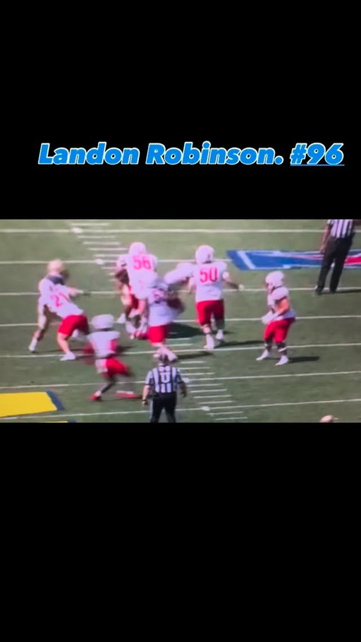 @navyfb @landon__robinson96 has so many attributes that transfer to football on Sundays...Oh yeah...and no one is going to outwork him. #nfldraft @baldynfl #BaldysBreakdowns