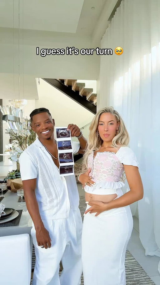 2026 we become PARENTS again!! @iammarcohall 🥹 👶🏼👶🏼✨🤍 #reels #pregnant #pregnancyannouncement #husbandwife #baby