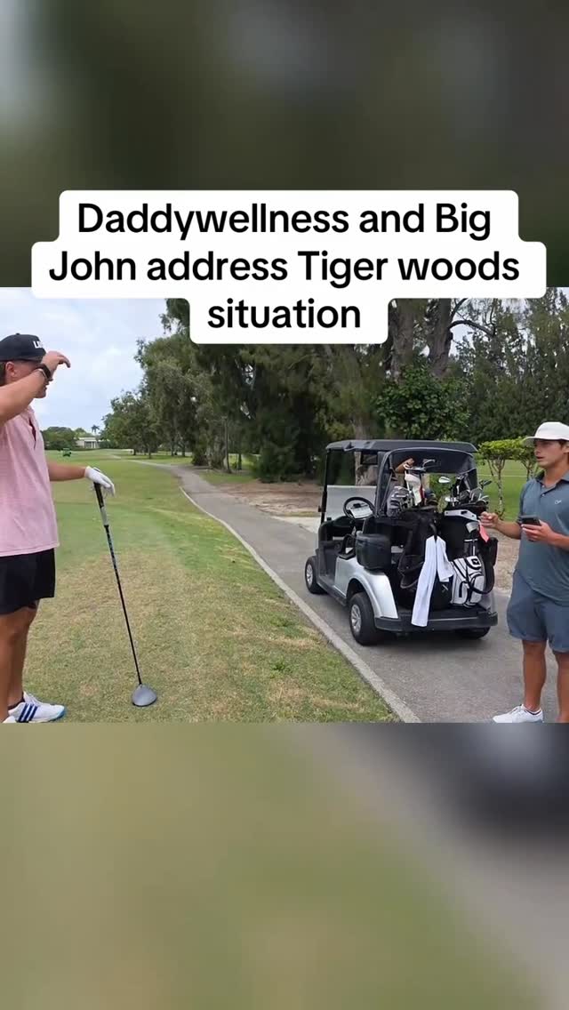 TIGER WOODS LORE…PRAYERS UP FOR THE GOAT 🐅 ALL HEART ❤️ ALL FOG 🌫️ STREAMING ON KICK 1:00 EST!!!