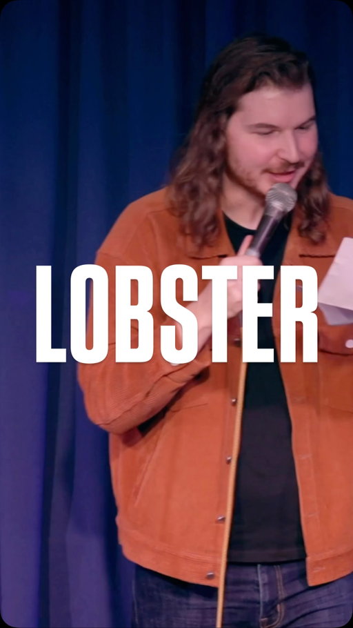 Give a man a lobster #standup #standupcomedy #lobster