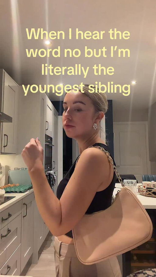 Isn’t in the vocab xx #youngestchild #youngestsibling