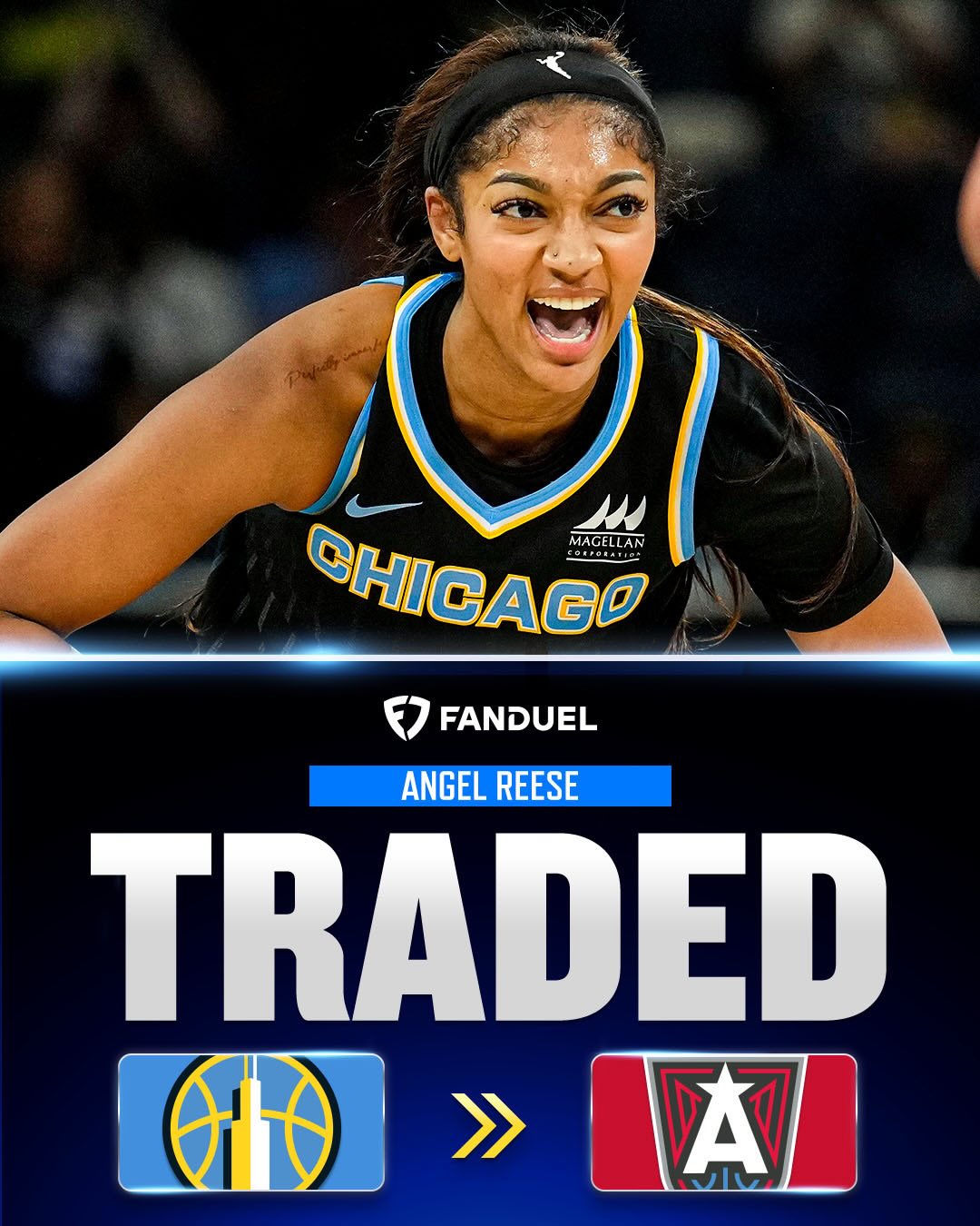 ANGEL REESE IS HEADED TO ATLANTA 🚨

#WNBA | #Basketball | #Sports | #Chicago | #Atlanta