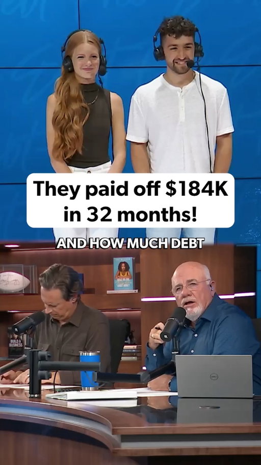 EveryDollar users Addison & Autumn reached the Debt-Free Stage after paying off their $184,000 mortgage in just 32 months.

Raised with strong money principles, they carried those habits into their own marriage and made a plan to pay off their house. By sticking to a budget, agreeing on every line together, and staying content with what they had, they consistently sent thousands each month toward the mortgage without feeling deprived. They even said having line items in EveryDollar let them spend on things they enjoyed without guilt because it was already planned.

Now they’re debt-free at just 26 and 27, own their home outright, and are proof that a plan and a shared goal change everything.

Their key to success: “Be content. Stay on the same page. Stick to the budget.”