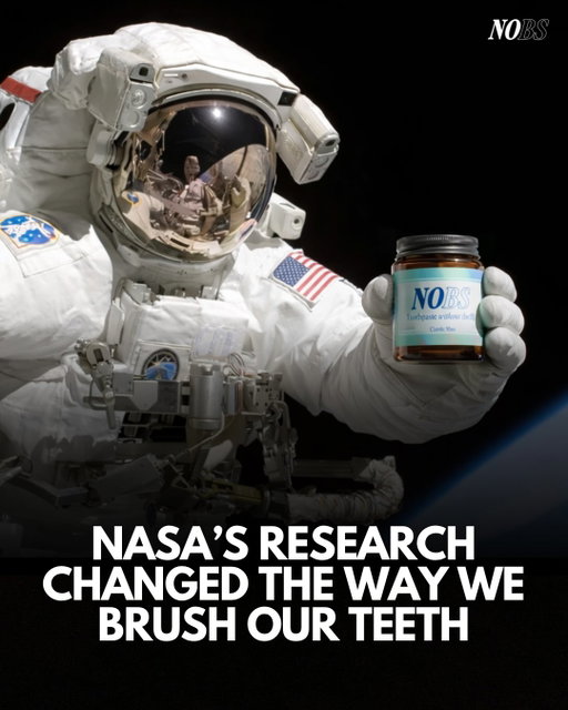 NASA didn’t set out to improve toothpaste.

They were studying how crystals grow in microgravity to better understand materials used in medicine and biology.

One of those crystals is hydroxyapatite the same mineral that makes up your tooth enamel.

That research helped scientists better understand hydroxyapatite and its role in oral care products used today.