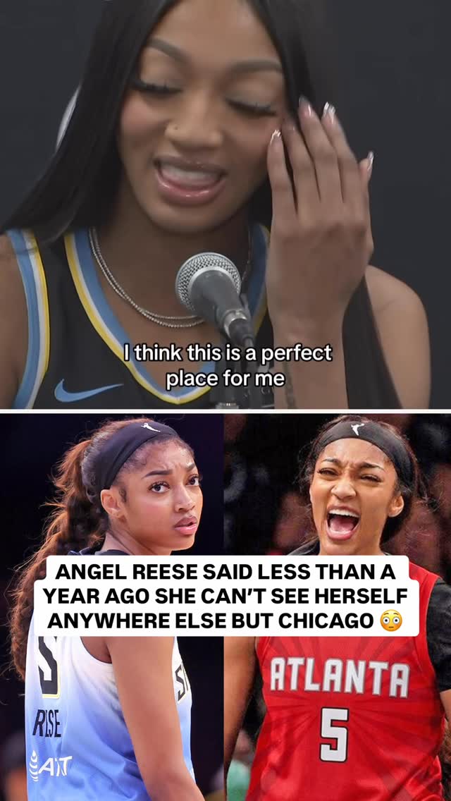 Angel Reese said in a May 2025 press conference that she couldn’t see herself playing anywhere other than Chicago, calling the Sky a “perfect fit” both on and off the court.

Less than a year later, she’s been traded to the Atlanta Dream 😳

(via CHSN/TT)