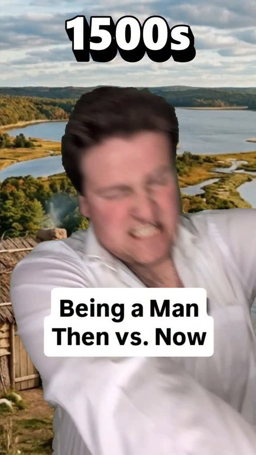 Just be a man they say 🥲 

#comedy #funny #men #history #reels