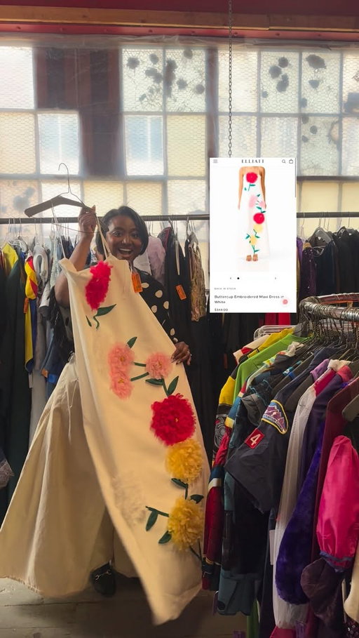 I found a @elliatt dress that retails for $348 for only $19 at @garmentdistrict. How insane! If you’ve been following me you know a 3D flower moment is my signature so finding this dress here was such a kiss from God!

However there were so many other gems at this store that makes it a must visit thrift store here in Boston.

Address:
📍200 Broadway
Cambridge, MA 02139
United States

Share & follow @jones_tiara for more Boston recommendations

#bostonthrift #bostonstore #bostontiktok #bostoninfluencer 

Boston thrift stores, Boston influencers, Boston TikTok, Boston shopping, shopping vlog