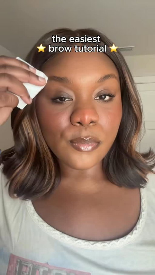 the easiest fluffy brow #nyxcosmetics #nyxprofessionalmakeup