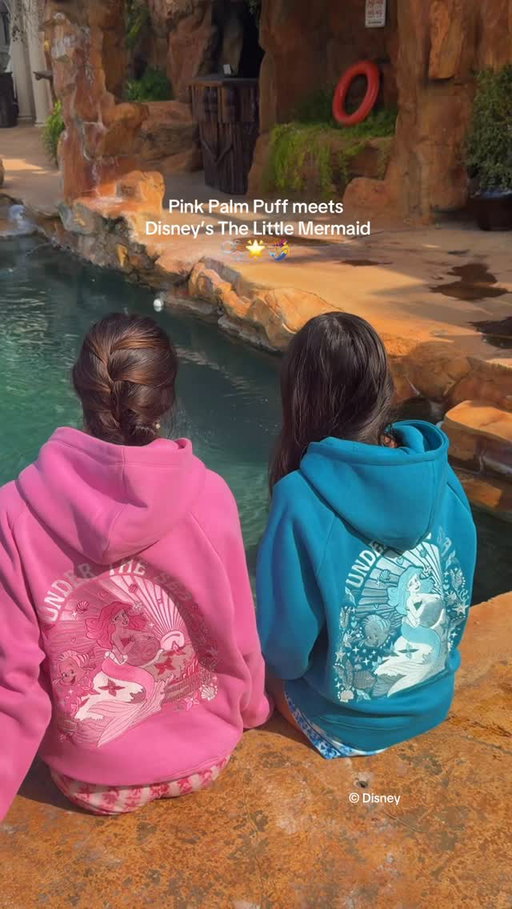 Once upon a time... Disney’s The Little Mermaid & Pink Palm Puff 🧜‍♀️✨💗 04/11 5pm EST! #PinkPalmPuff #Disney