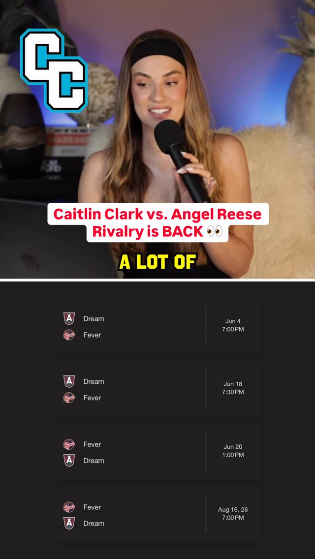 Did Cathy just reignite the Caitlin Clark vs Angel Reese rivalry